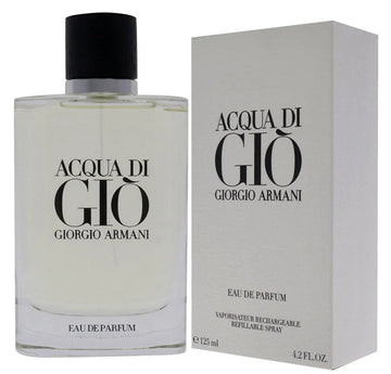 Giorgio Armani Acqua Di Giò Eau de Parfum 4.2 oz / 125ml Men’s Cologne – Refillable